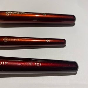 BK Beauty lot 101 106 108 brushes